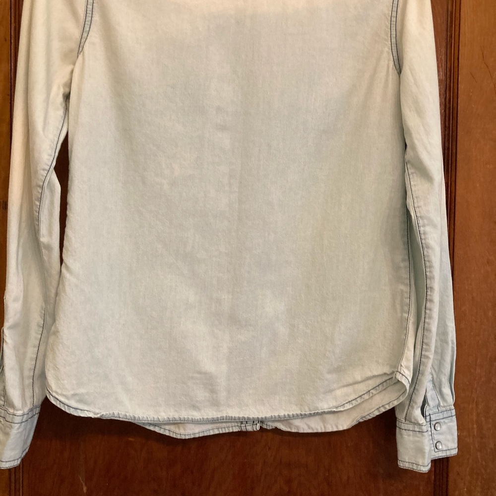 Arizona Jeans Co., soft chambray denim shirt - Picture 3 of 6